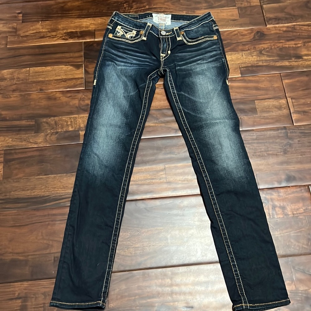 Women’s Sz 27 Big Star skinny jeans. Low rise. 30 in inseam.
